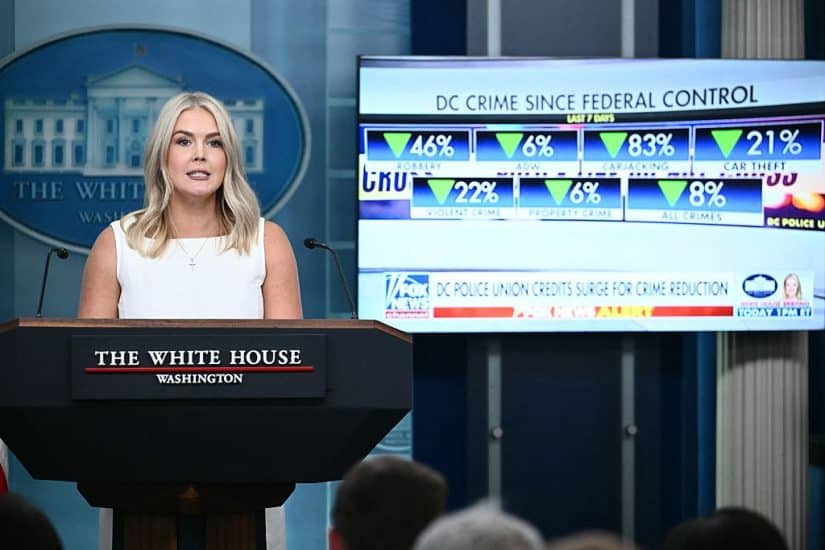 CRIME CRACKDOWN! Leavitt Details How Trump Admin is Tackling Violent Crime in D.C. [WATCH]