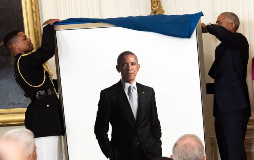 Obama White House Portrait Moved to 'Less Prominent' Hidden Stairwell: Report