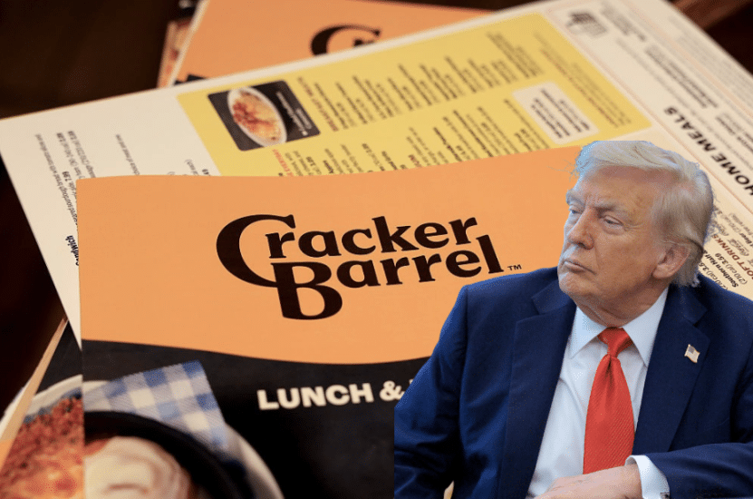 Trump Weighs in On Cracker Barrel Rebrand Uproar [SEE IT]