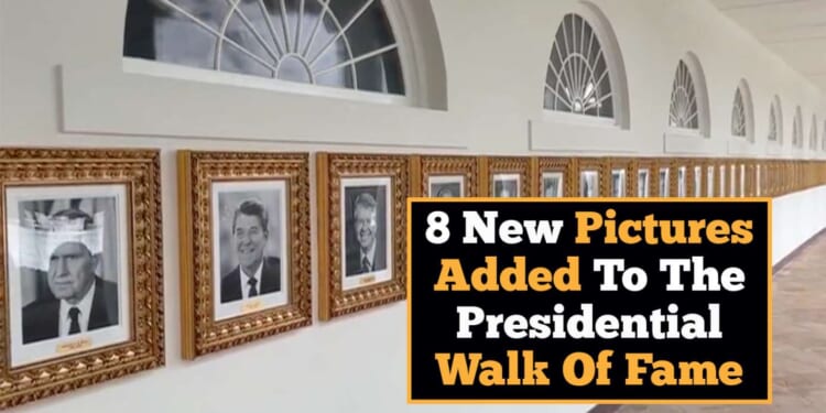Image for article: 8 New Pictures Added To The Presidential Walk Of Fame