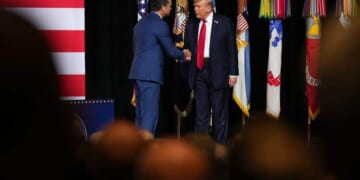 President Trump and Pete Hegseth Address Military Leaders at Quantico