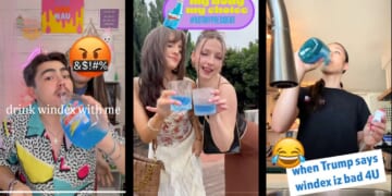 Image for article: 4D Chess: Trump Says Chugging Windex May Be Harmful, Causing Millions Of Democrats To Chug Windex