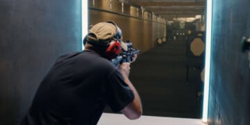 Image for article: Democrat Heads To Gun Range To Practice For Debate