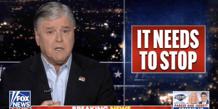 Hannity Warns We're Trapped in a ‘Sick, Twisted, Evil Assassination Culture’ [WATCH]