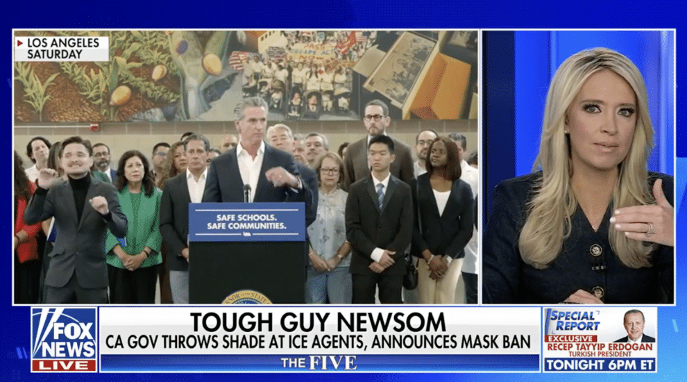 LIGHTS, CAMERA, GAVIN! McEnany Blasts Newsom for 'Posturing' on Pointless, Unenforceable ICE Mask Ban [WATCH]
