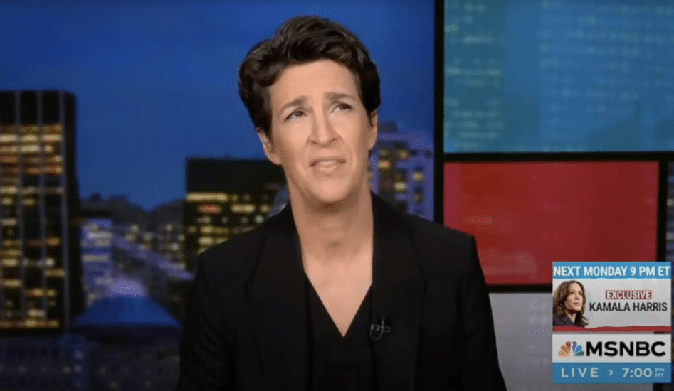 MSNBC's Rachel Maddow Spends Not Even One Minute on Kirk Assassination