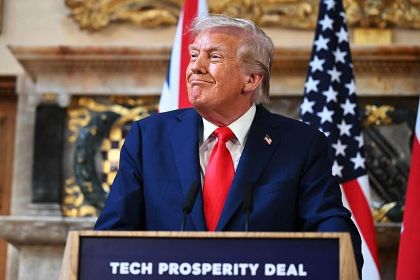 President Trump Signs Billion-Dollar 'Tech-Prosperity Deal' With UK [WATCH]