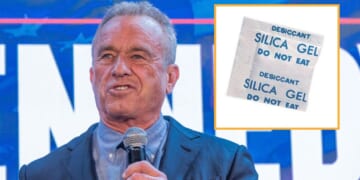 Image for article: RFK Announces It’s Actually Fine To Eat The Stuff In The Little Pouch That Says 'Do Not Eat'