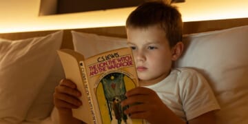 Image for article: Sinful, Rebellious Homeschooler Stays Up Past 9:30 To Read Chronicles Of Narnia
