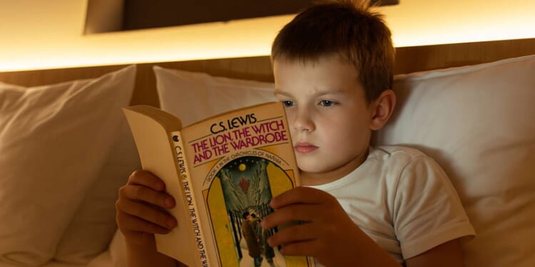 Image for article: Sinful, Rebellious Homeschooler Stays Up Past 9:30 To Read Chronicles Of Narnia