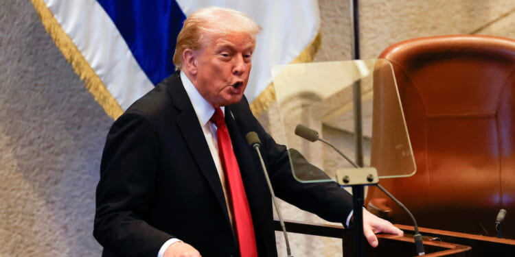 Trump Lauds Megadonor Miriam Adelson in Knesset Remarks