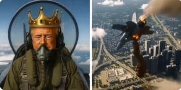 Trump Responds to “No Kings” Protests With AI Video Dumping Feces on Crowds