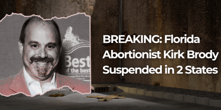 Abortionist’s License is Suspended and Now He Can’t Kill Babies