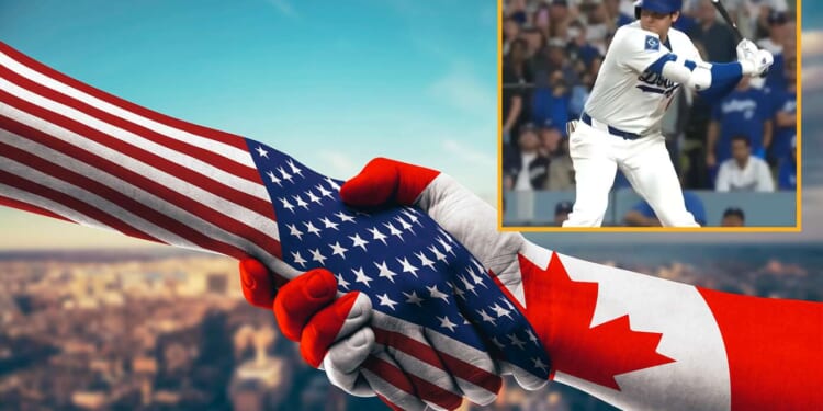 Image for article: America Calls Brief Truce With Canada Until Dodgers Defeated