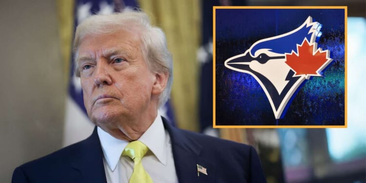 Image for article: Blue Jays To Start World Series With 7-Run Deficit As Trump Imposes Tariff On Foreign Teams