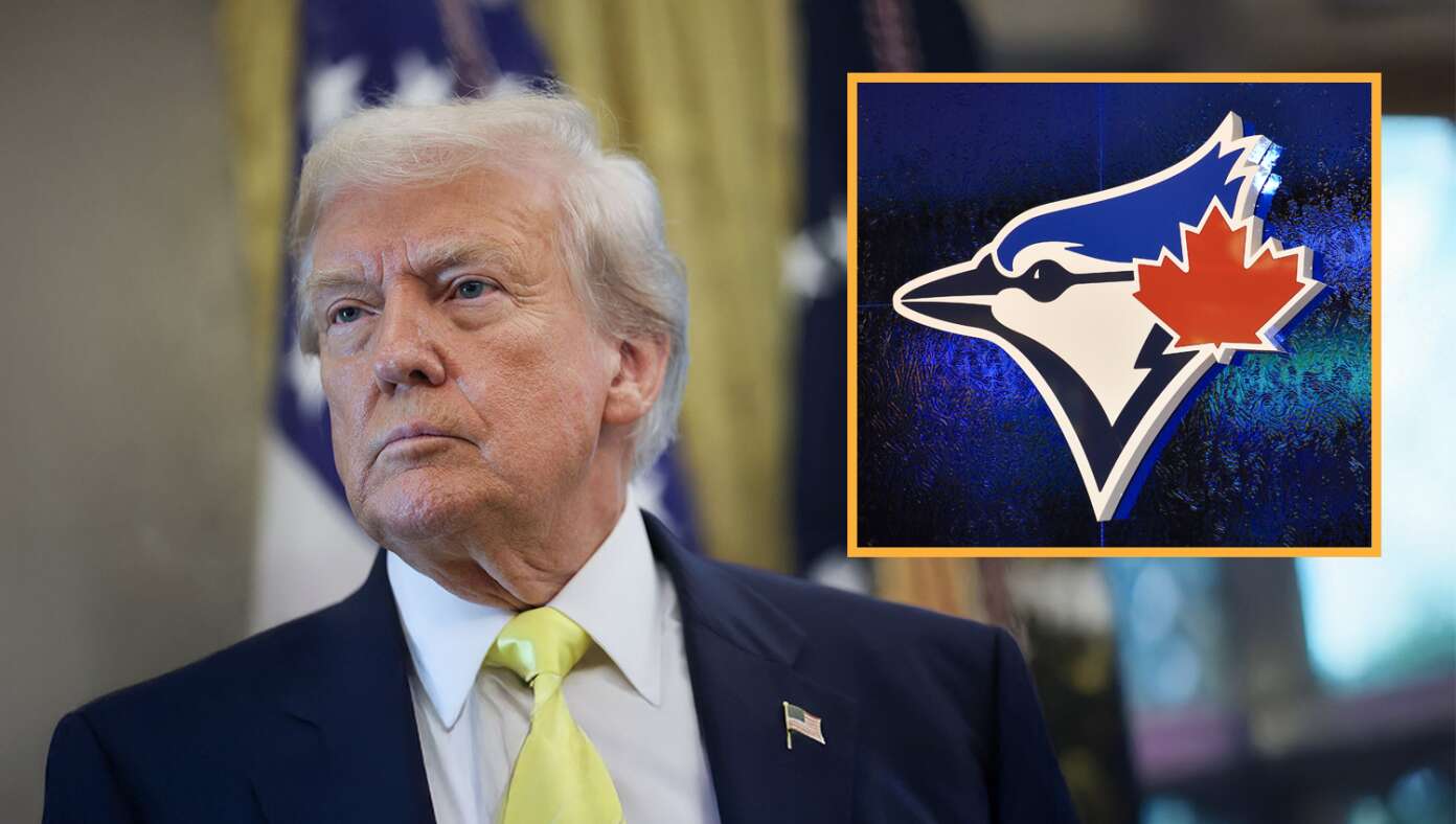Image for article: Blue Jays To Start World Series With 7-Run Deficit As Trump Imposes Tariff On Foreign Teams