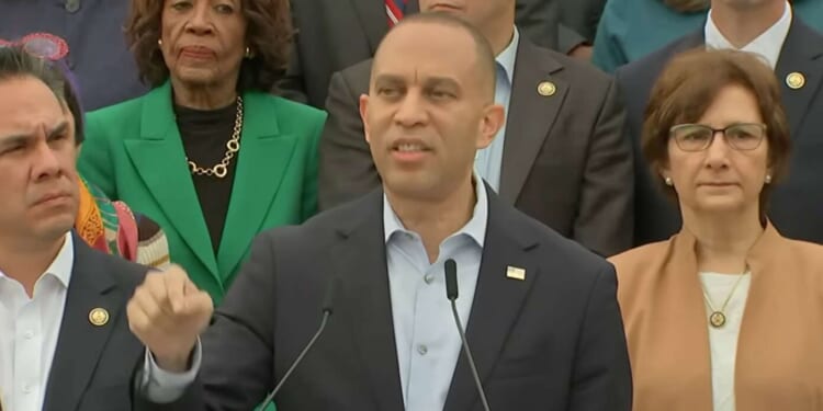 Image for article: Democrats Demand Trump Stop Fanning The Flames Of Peace