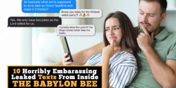 Image for article: Exclusive: 10 Horribly Embarrassing Leaked Texts From Inside The Babylon Bee
