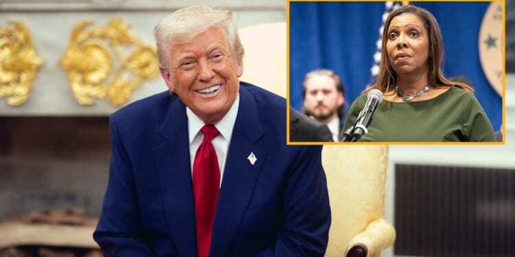 Image for article: Fair: Trump Sets Letitia James's Bail At $355 Million