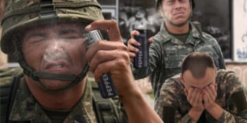 Image for article: Federal Judge Orders National Guard To Shoot Pepper Spray In Own Eyes