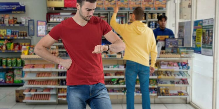 Image for article: Guy In Front Of You In Gas Station Line Buying Lotto Tickets, Cigarettes, Applying For Home Mortgage Loan