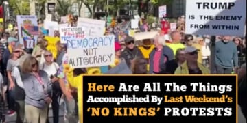 Image for article: Here Are All The Things Accomplished By Last Weekend's 'No Kings' Protests
