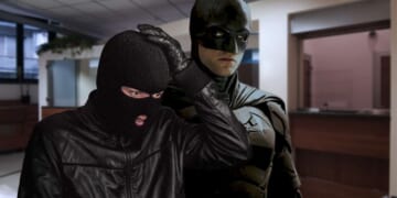Image for article: Idiot Tries To Rob Bank In Gotham City, Where Batman Lives