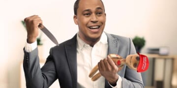 Image for article: Jay Jones Unwinds After Stressful Day By Repeatedly Stabbing His Republican Voodoo Doll