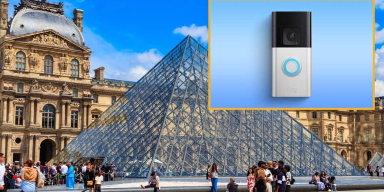 Image for article: Louvre Announces They Have Installed A Ring Camera