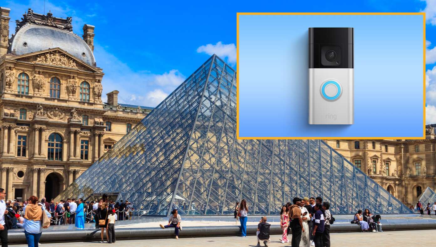 Image for article: Louvre Announces They Have Installed A Ring Camera