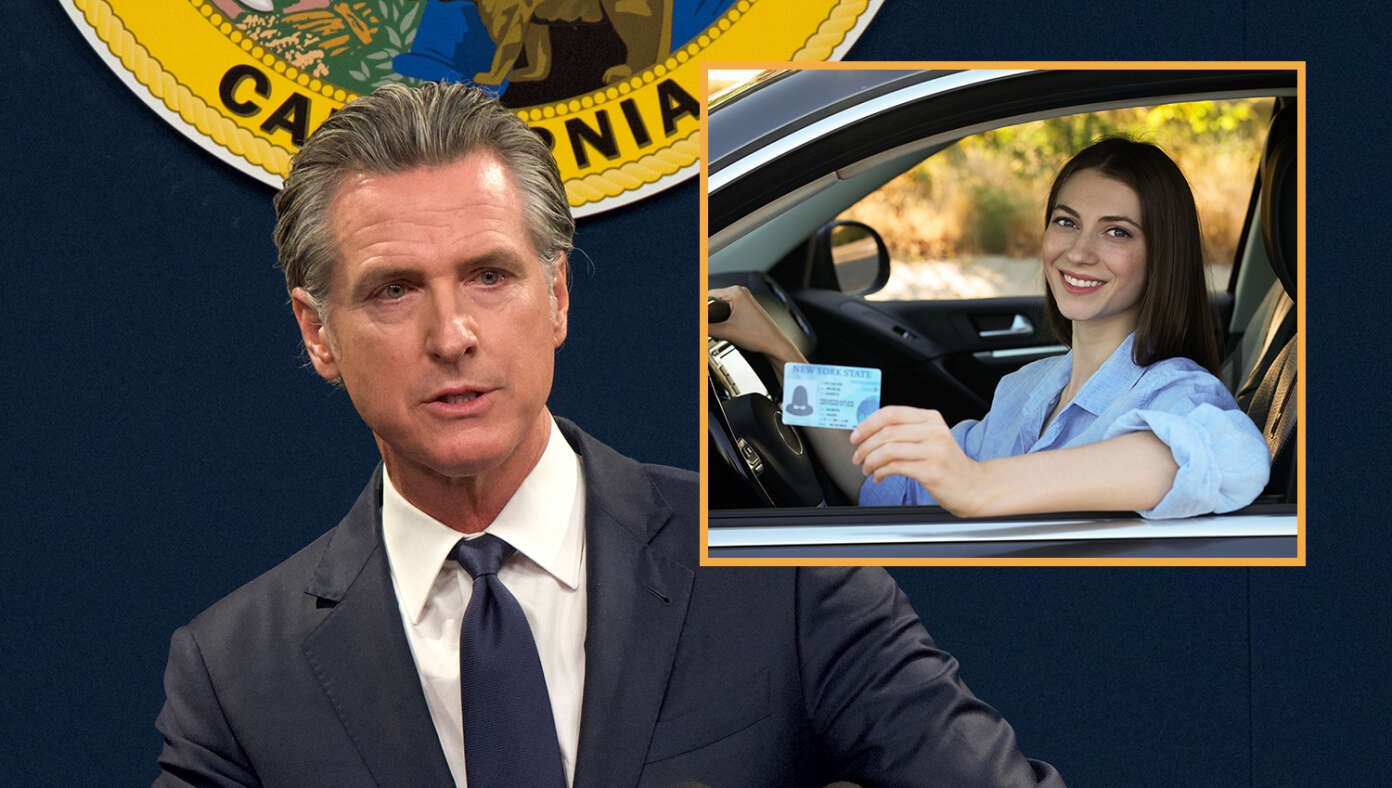 Image for article: Newsom Continues To Endanger Public By Issuing Drivers' Licenses To Women