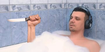 Image for article: Serial Killer Unwinds After A Long Day By Listening To His Favorite Podcast About Housewives