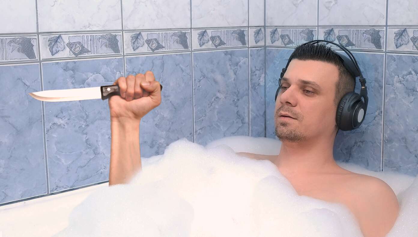 Image for article: Serial Killer Unwinds After A Long Day By Listening To His Favorite Podcast About Housewives