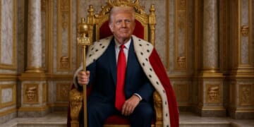 Image for article: Trump Completes Renovations To White House Throne Room