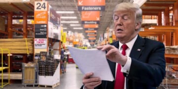 Image for article: Trump Makes 73rd Trip To Home Depot Since Start Of White House Renovation
