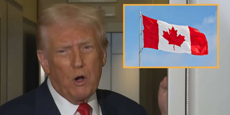 Image for article: Trump To Grant Canada Independence If Blue Jays Win World Series