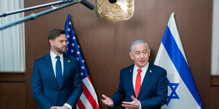 Vance Meets With Netanyahu, Talks 'Making Peace Stick' [WATCH]