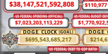 U.S. National Debt Hits $38 Trillion, Grows $1 Trillion in Just 72 Days