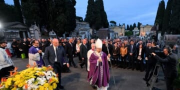 Pope Leo XIV at All Souls’ Mass: “Love conquers death.”