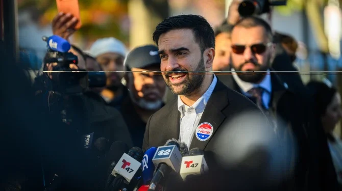 Socialist Muslim wins New York City mayoral race