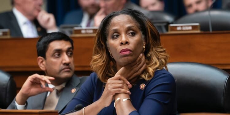 Report: Epstein Texted Stacey Plaskett Questions During Hearing on Trump