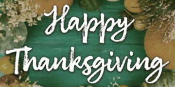 A Special Thanksgiving Message From James