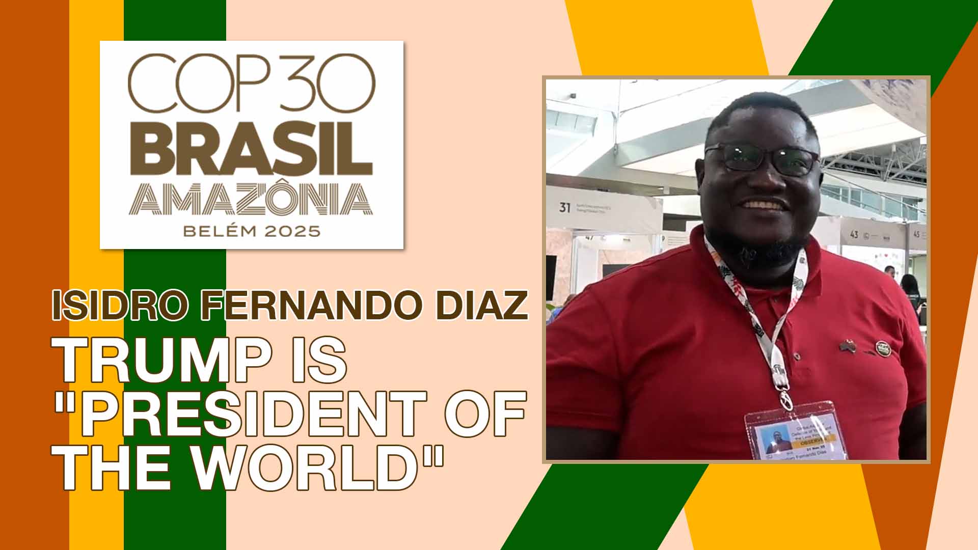 Activist Says Trump is "President of the World" and Must Get Behind UN Climate Goals