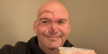 Image for article: After Latest Head Injury, Fetterman Announces He's Joining Whig Party