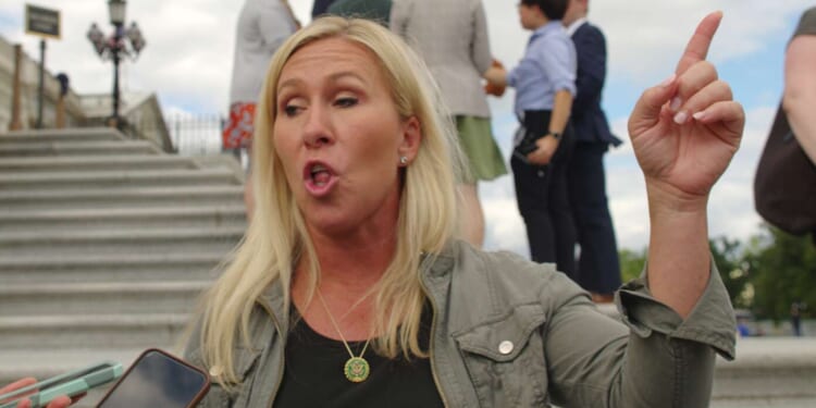 Image for article: Average IQ In Congress Expected To Rise Rise Significantly After MTG Resigns