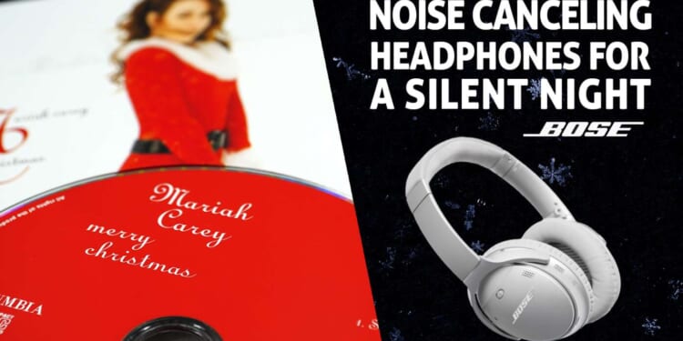 Image for article: Bose Introduces New Mariah Carey-Canceling Headphones For Christmas