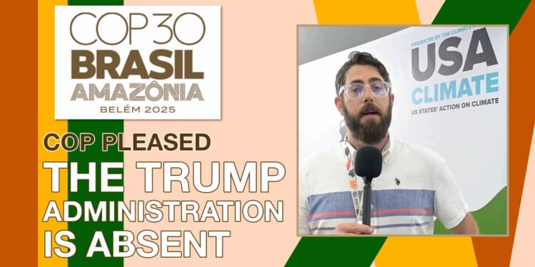 COP Pleased the Trump Administration is Absent, Plans to Pass Much Stronger Climate Controls