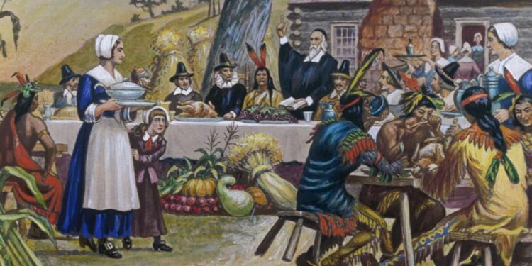 Image for article: Indians Politely Decline Taste Of Pilgrims' World-Famous Homemade Smallpox Casserole