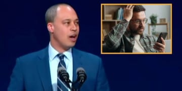 Image for article: Jay Jones' Campaign Sends Out Celebratory Text Threatening To Kill Everyone's Children