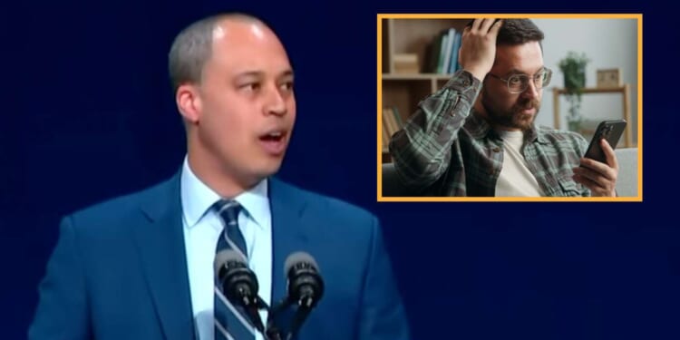 Image for article: Jay Jones' Campaign Sends Out Celebratory Text Threatening To Kill Everyone's Children